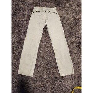 Mens Button Fly LEVI'S JEANS Light Blue